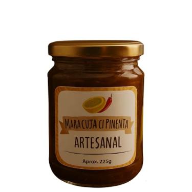 Imagem de Geleia de Maracujá com Pimenta 275g – Artesanal, Natural, com Açúcar Mascavo, Maçã e Pimenta | Doce e Picante para Queijos, Carnes e Receitas Gourmet