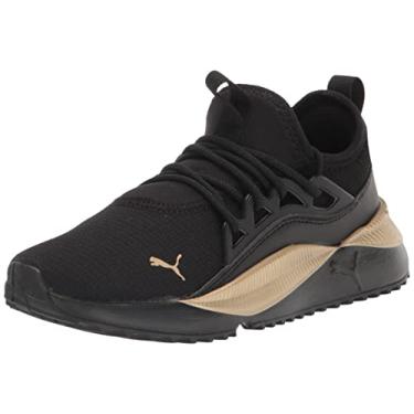 Imagem de Puma Pacer Future Allure Tênis masculino, Puma Preto-puma Black-Puma Team Gold- Preto, 38