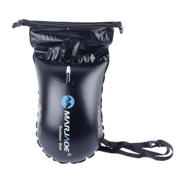 Imagem de oshhni Boia inflável para natação com cinto de cintura reforçado, boia flutuante para mergulho raso, rafting, snorkel, triatletas