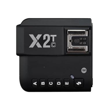 Imagem de Adesivo de flash de câmera antiarranhões para Godox X2T sem fio flash gatilho flash coat wrap película protetora corpo protetor capa de pele X 2T (preto fosco)