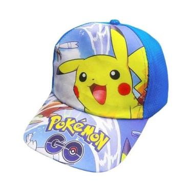 Imagem de Boné De Beisebol Infantil De Malha De Algodão Pokémon Charmander Ash E