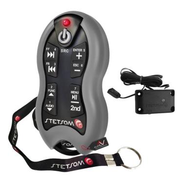 Imagem de Controle Stetsom Sx2 Longa Distância Grafite 16 funções 500m