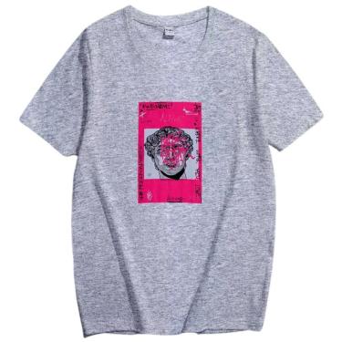 Imagem de Camiseta Swag Tumblr Camisa T-shirt Estampa Streetwear-Masculino