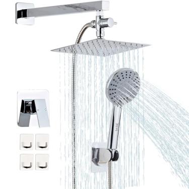 Imagem de Chuveiro com níquel escovado portátil