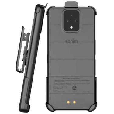 Imagem de Coldre para Sonim XP Pro 5G, Nakedcellphone [Rotating/Ratchet] Capa com clipe de cinto com trava segura para telefone X800 (2024) - Preto