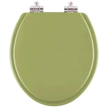 Imagem de Assento Sanitario com Amortecedor Convencional | Oval Verde Itapoa para vaso Celite