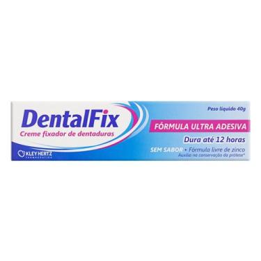 Imagem de Creme Fixador De Dentaduras Dentalfix 12h 40g - Kley Hertz