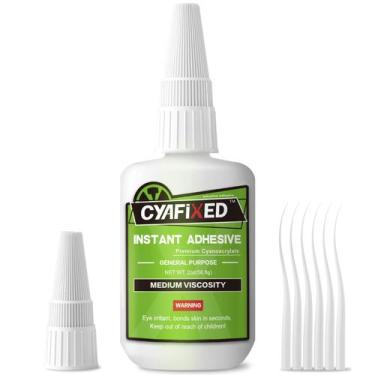 Imagem de Adesivo de cianoacrilato líquido Super Glue de média viscosidade - CYA