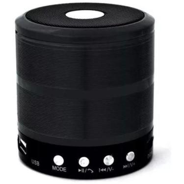 Imagem de Kit 2 Peças Caixa De Som Bluetooth e Microfone De Mesa Clone - Importa