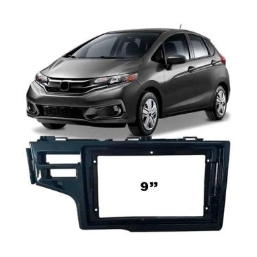 Imagem de Moldura Painel Multimidia 9 Poleg Honda WRV FIT 2015 a 2021