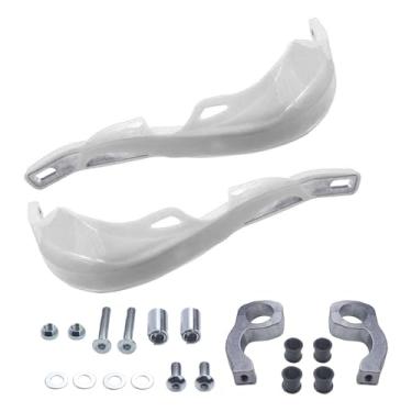 Imagem de Adsspro Proteção universal para guidão de motocicleta, protetores de mão, protetor de manivela, equipamento de proteção 7/20.3 cm 22 mm e 1 1/20.3 cm 28 mm com kits de montagem para Dirt Pit Bike