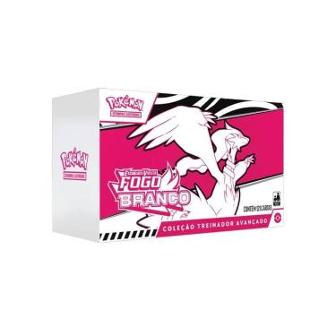 Imagem de Box Pokémon Baralho Treinador Avançado Ev10.5 Fogo Branco