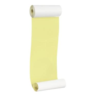 Imagem de PATIKIL Remendos de reparo de sarja para bolsa de barraca de sofá, reparo de adesivos autoadesivos de 10 x 200 cm para roupas, artesanato em tecido, kit para decoração de sapatos de mochila (amarelo