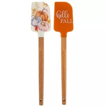 Imagem de Conjunto de mini espátulas de silicone de Ação de Graças - 2 unidades