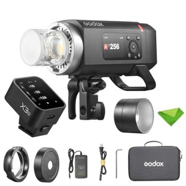 Imagem de Godox AD400 Pro II Flash AD400Pro II de 400 W com gatilho X3-O para Olympus Panasonic, GN72, lâmpada de modelagem bicolor de 30 W, flash de potência máxima de 460 Hz, 0,01-1 s, 1/8000 HSS