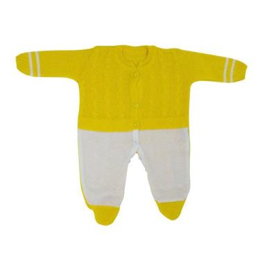 Imagem de Macacão Tricô de Lã Jacquard RN - Kowak, Amarelo, RN
