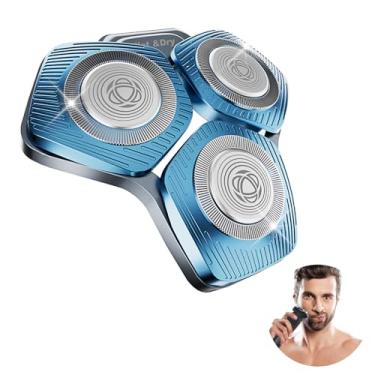 Imagem de Cabeças de barbear SH71/50 compatíveis com os barbeadores Phili*s Series S5000 (S5XXX), S7000 (S7XXX) para RQ12/70, RQ12/60, SH60/70 e SH70/70 (azul)