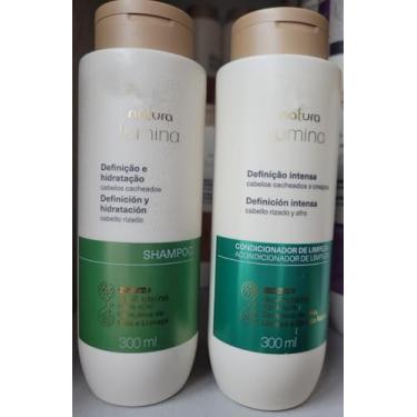 Imagem de Lumina Kit Shampoo e Condicionador para Cabelos Cacheados Definição e Hidratação Intensa