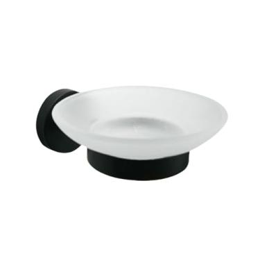 Imagem de Toalheiro serrilhado preto fosco, suporte para papel, toalheiro, porta-copos, escova de vaso sanitário, acessórios de banheiro de parede em aço inoxidável, saboneteira