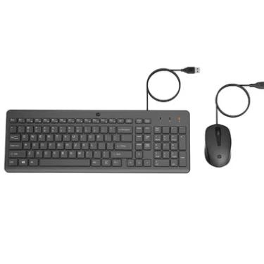Imagem de Kit Teclado E Mouse Hp 150, Usb-a, Layout Br, Preto