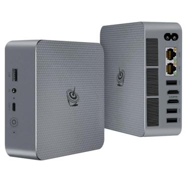 Imagem de Beelink Mini PC EQI12, Intel 12ª geração Core i5-1235U (10C/12T, até 4,4GHz), mini computador com 32GB DDR4 RAM 1TB M.2 2280 PCle 4.0x4 SSD, tela dupla 4K/WiFi6/BT5.2/USB3.2/LAN Gigabit dupla