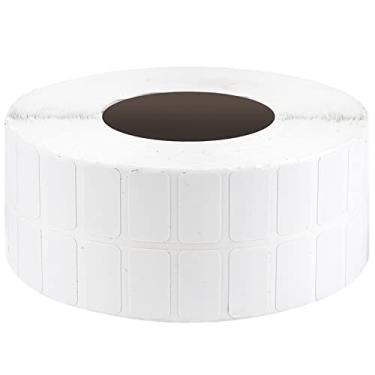 Imagem de 6000Pcs Diamond Painting Storage Containers Labels White Diamond Art Stickers Name Number Painting Labels Self Adhesive Mini Labels Blank Small Rectangle Labels Writable Stickers for DIY Office_AB