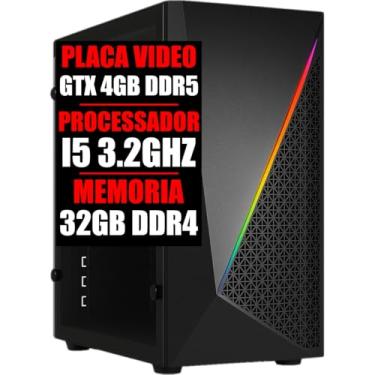 Imagem de PC GAMER GTX 4GB DDR5, I5 6 GERAÇÃO, SSD 480GB, 32GB DDR4 (16GB DDR4)