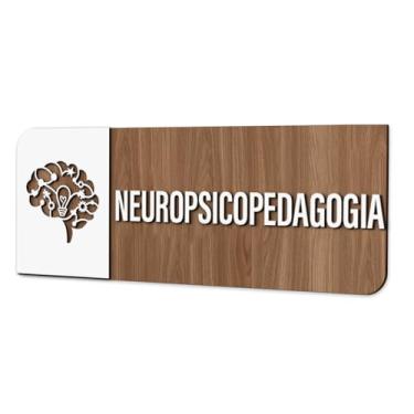 Imagem de Placa de Sinalização Indicativa - Neuropsicopedagogia