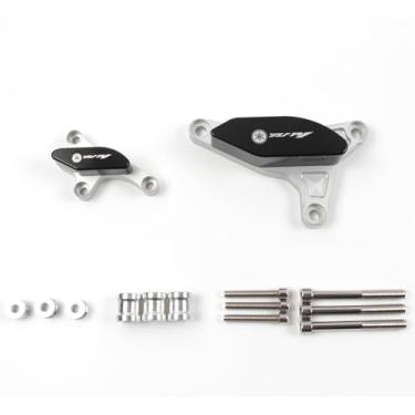 Imagem de Arashi Protetor de colisão deslizante de quadro de motor sem corte para Yamaha YZF R1 2004-2008, peças de acessórios de motocicleta