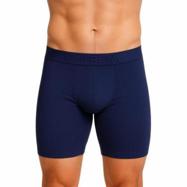 Imagem de Cueca Ciclista Boxer Microfibra Comprida Masculina Confortável - EPeni