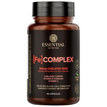 Imagem de Ferro Fe Complex Essential Nutrition 90 Cápsulas