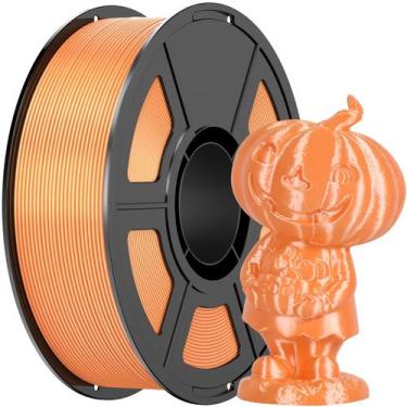 Imagem de Filamento de impressora 3D Amoybaby Silk Orange PLA 1,75 mm 1 kg