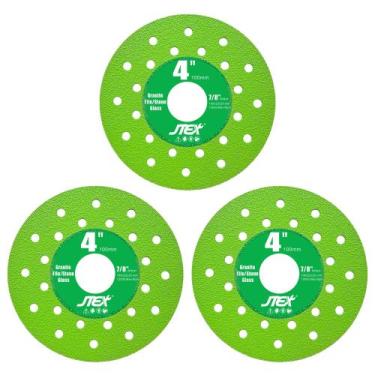 Imagem de Disco de moagem JTEX 4 Rock Slab para rebarbadora angular, pacote com 