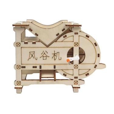 Imagem de Kit científico Máquina de grãos eólicos de madeira para crianças DIY S