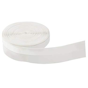 Imagem de ZAWELIYO Tira de Vedação de Silicone Autoadesiva para Isolamento Acústico e Proteção contra Poeira, Proteção contra Intempéries de 5M para Portas e Janelas (Semitransparente)
