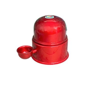 Imagem de Bebedouro Vida Mansa Alumínio Vermelho - Capac 1,4L