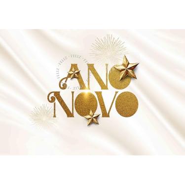 Imagem de Fundo Fotográfico Cenário Ano Novo Tecido (FANV0067, 1,50x2,20m)