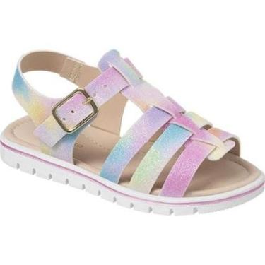 Imagem de Sandália Infantil Ortopasso Cinderela Colorido-Feminino