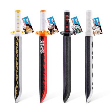 Imagem de XSHOT Espada Demon Slayer para meninos, meninas, adolescentes e adultos com mais de 8 anos (4 PK)