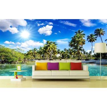 Imagem de Papel de Parede Painel Fotográfico Praia n40 2,00X3,00 - Voce Decorand
