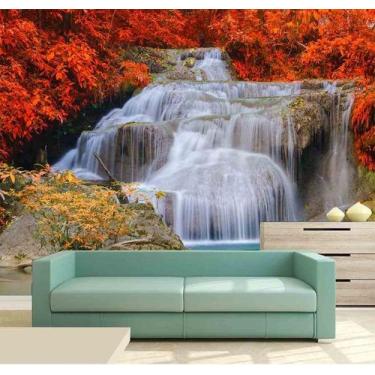 Imagem de Papel de Parede - Painel Adesivo Cachoeira 3D 1M² na 033 - Voce Decora