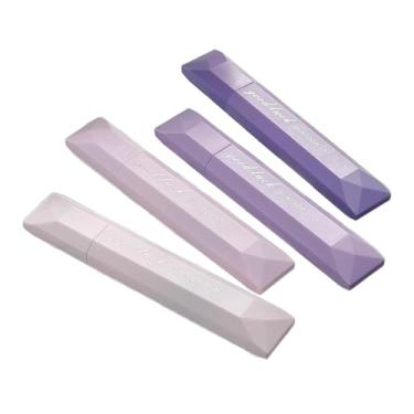 Imagem de shamjina Rolo de Fita Adesiva para Artesanato (4 unidades) - Fita Adesiva Multiuso para Diários, Scrapbooking e Artesanato Escolar, Roxo