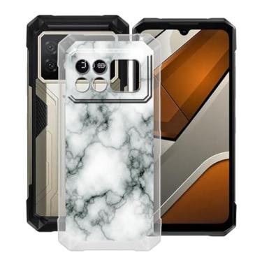Imagem de HGJTFANY Capa de telefone para Doogee S200 Max (6,7 polegadas), capa de silicone macio transparente à prova de choque [ultrafina] [antiamarelamento] Capa de TPU flexível para Doogee S200 Max - WM73