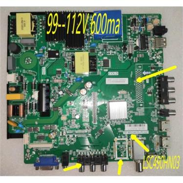 Imagem de 1 placa-mãe de TV três em um TP.MS3463S.PC821