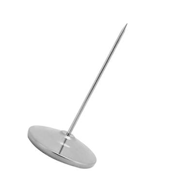 Imagem de YOUTHINK Suporte para Recibos de Aço Inoxidável, Espigão Durável para Memorandos de Escritório Com Base de 3,1 Polegadas para Contas, Memorandos e Recibos, Perfeito para Restaurantes e Salas de