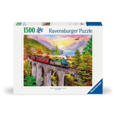 Imagem de Puzzle 1500 Peças Viaduto no Outono Ravensburger 12000795