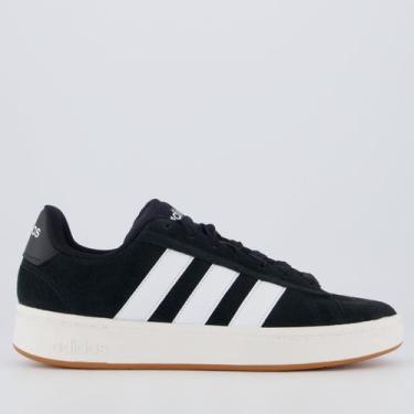 Imagem de Tênis Adidas Grand Court Alpha 00s Preto e Branco, 39