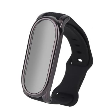 Imagem de Pulseira Compatível com Plaud NotePin/NotePin S, Pulseira Ajustável Silicone Preta com Fecho Seguro para Note Pin AI Voz Gravador Acessório