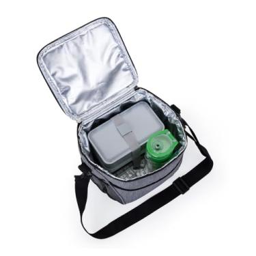 Imagem de Bolsa Térmica com Alça Easy Summer 11 L – Cooler Portátil LED | Mantém Comidas e Bebidas Frescas por até 4 h | Ideal para Passeios, Praia, Trabalho e Escola