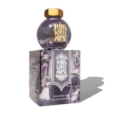 Imagem de Ferris Wheel Press, Tinta para caneta-tinteiro, coleção FerriTales, Phantom Mist, roxo-cinza fantasmagórico com brilho verde, 85 ml